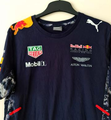 Formule 1 shirt 2018 Red Bull Puma Aston Martin Esso maat M beschikbaar voor biedingen