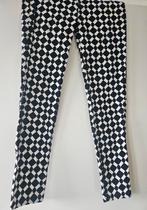 Broek dames zwart/wit maat 38 Donna Dura, Maat 38/40 (M), Overige kleuren, Donna Dura, Ophalen of Verzenden