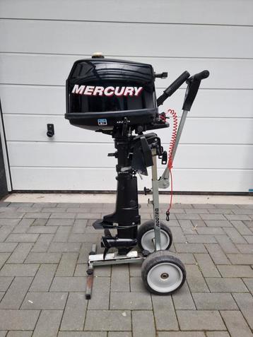  Quicksilver 360 fish visboot boot mercury 4pk. beschikbaar voor biedingen