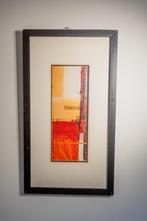 Schilderij abstracte kunst 58x103, Ophalen