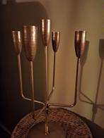 Kandelaar kaarsenhouder, Huis en Inrichting, Woonaccessoires | Kandelaars en Kaarsen, Ophalen of Verzenden, Metaal, Minder dan 25 cm