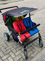 Familidoo Vierlingwagen - kinderwagen, Ophalen, Zo goed als nieuw, Overige merken