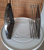 RVS hoekrekje badkamer, Ophalen, Zo goed als nieuw