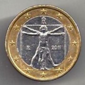 1 euro Italië 2011 - Gecirculeerd - Zeer mooi (1)            beschikbaar voor biedingen