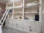 Prachtige landelijke bibliotheekkast 3.00 m, Huis en Inrichting, Ophalen, 200 cm of meer, Zo goed als nieuw, 200 cm of meer