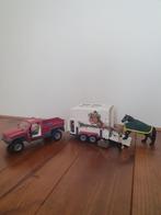 Pick up met paardentrailer schleich 42346, Verzamelen, Speelgoed, Ophalen of Verzenden, Zo goed als nieuw