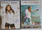 GRATIS DVDs Britney Spears (2000) / Marco Borsato (2002), Cd's en Dvd's, Alle leeftijden, Ophalen, Zo goed als nieuw, Muziek en Concerten