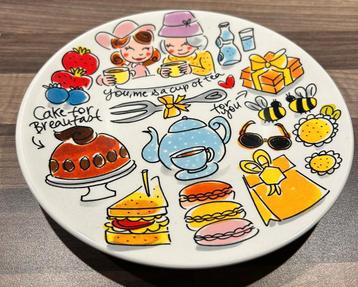 Taartbordje van Blond Amsterdam speciaal voor de Bijenkorf beschikbaar voor biedingen