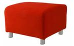 Gratis ophalen rode hoes voor klippan poef Ikea, Ophalen, Rechthoekig