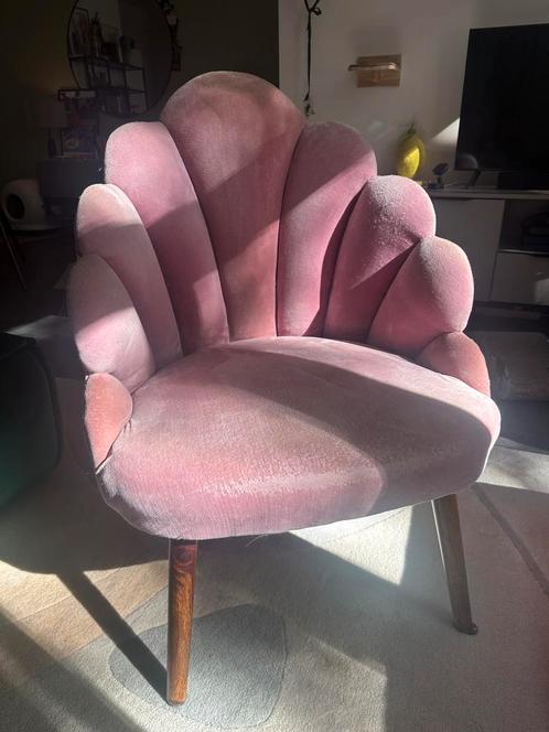 Sissy Boy schelp stoel, Huis en Inrichting, Fauteuils, Gebruikt, Stof, 50 tot 75 cm, 75 tot 100 cm, Ophalen