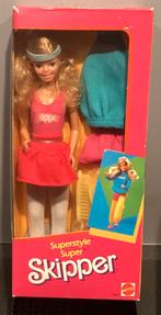 Barbie 1984 Superstyle Super Skipper #7927 Nieuw in doos OVP, Ophalen, Nieuw, Fashion Doll