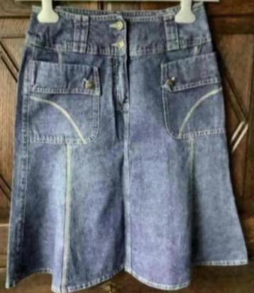 Denim, jeans, spijkerstof rok; Yessica; 34; 100% katoen beschikbaar voor biedingen