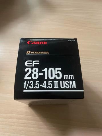 Canon EF 28-105mm f/3.5-4.5 II USM Lens beschikbaar voor biedingen