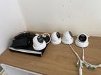 Hikvision beveiligingscameras 4st + Recorder, Ophalen of Verzenden, Zo goed als nieuw