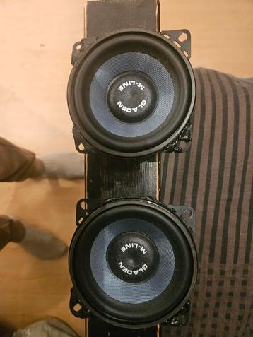 Gladen M-Line Luidsprekers - Set van 2 10cm midbass beschikbaar voor biedingen