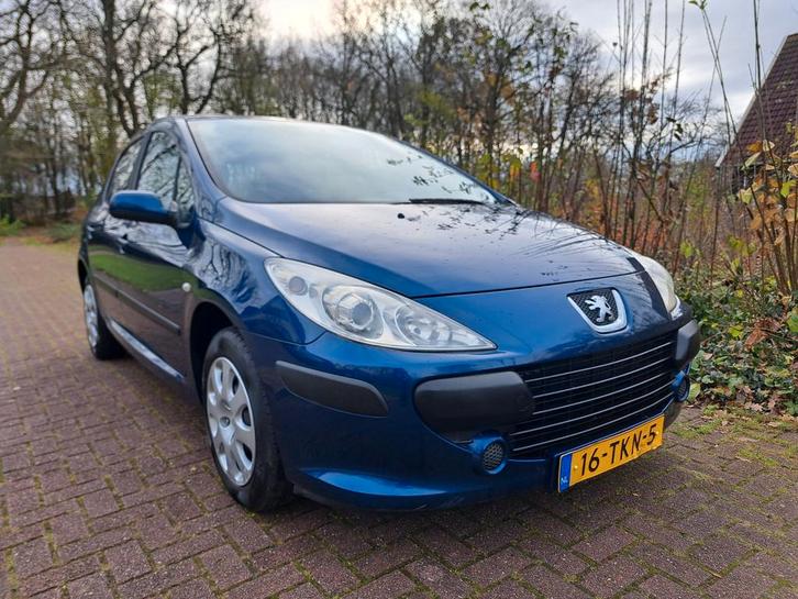 Peugeot 307 1.6HDI/5-Deurs/Airco/Elek-pak/APK27-11-2026, Auto's, Peugeot, Bedrijf, ABS, Airbags, Airconditioning, Alarm, Bluetooth
