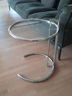 Bijzettafel, Minder dan 55 cm, Rond, Glas, Ophalen