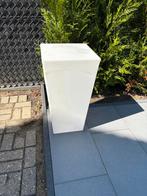 Kunststof witte tuinzuil 80 cm hoog pilaar, Tuin en Terras, Ophalen