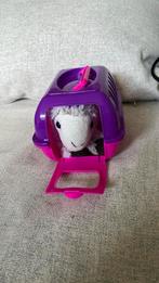 Schapenknuffel met mandje, Ophalen of Verzenden, Zo goed als nieuw