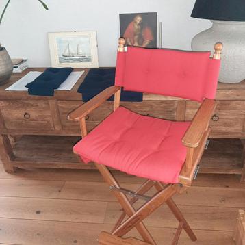 Regisseursstoel -kussenset - Zo goed als nieuw! beschikbaar voor biedingen