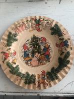 Oud kartonnen kerstbordje, Ophalen of Verzenden