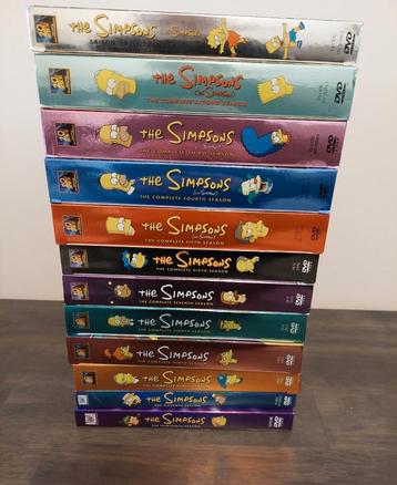 Mooie grote set Simpsons dvd's in zeer goede staat beschikbaar voor biedingen