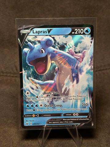 Lapras V #49 049/202 (Pokemon Sword & Shield) beschikbaar voor biedingen