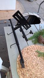 Houder voor visfinder voor achter een kleine boot., Ophalen