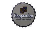 Hoegaarden bierdop 35cm, Ophalen of Verzenden, Nieuw, Reclamebord, Plaat of Schild, Overige merken