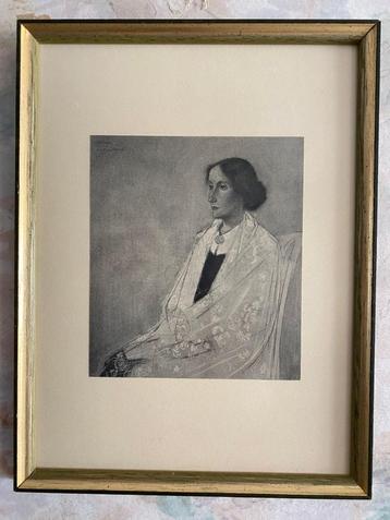 Oude   Prent   Jan   Toorop  .   1914 beschikbaar voor biedingen