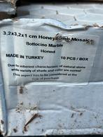 Bottocino Marmer Honingraat Mozaïek Tegels - 12 Matten, Ophalen, Wandtegels, Nieuw, Minder dan 20 cm