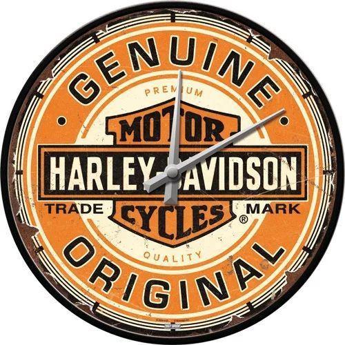 Harley Davidson Original wandklok reclame klok wanddeco, Verzamelen, Automerken, Motoren en Formule 1, Nieuw, Auto's, Ophalen of Verzenden
