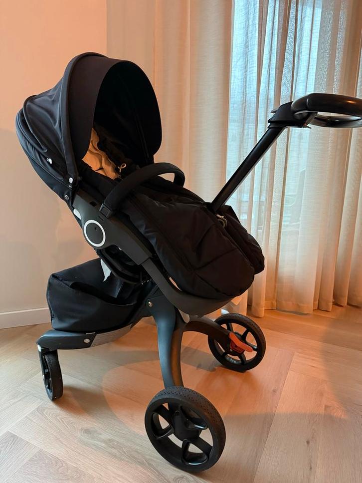 Stokke Xplory V5 2 in 1 kinderwagen, Kinderen en Baby's, Kinderwagens en Combinaties, Zo goed als nieuw, Combiwagen, Overige merken