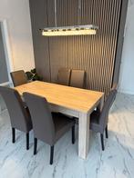 Eettafel 160x80 cm, Huis en Inrichting, Tafels | Eettafels, Zo goed als nieuw, 150 tot 200 cm, Rechthoekig, Overige houtsoorten