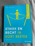 Edward Schotman - Ethiek en recht in kort bestek, Boeken, Ophalen of Verzenden, Zo goed als nieuw, Edward Schotman