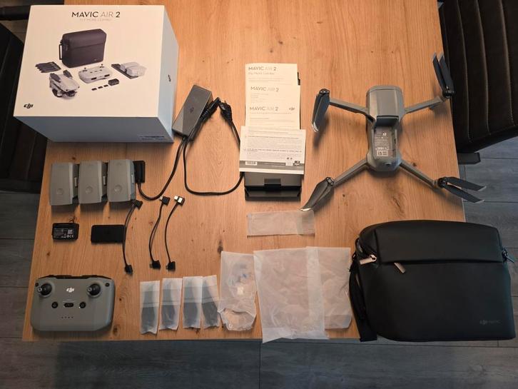 DJI Mavic air 2 fly more combo, Audio, Tv en Foto, Drones, Zo goed als nieuw, Drone met camera, Ophalen
