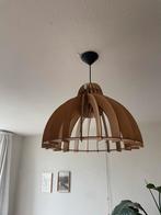 Houten Hanglamp - Stijlvol Design Tjalle en Jasper, Huis en Inrichting, Lampen | Hanglampen, Ophalen, Zo goed als nieuw, Hout