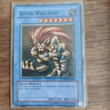 Super War-Lion PP02-EN01 yugioh beschikbaar voor biedingen