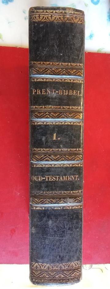 prachtige prentbijbel 1845 met 1000 platen beschikbaar voor biedingen