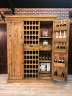 Wijnkast / drankenkast oud grenehout / engels bureau, Antiek en Kunst, Antiek | Kantoor en Zakelijk, Ophalen