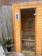 Sauna voor 2 personen, Ophalen, Gebruikt, Infrarood, Complete sauna
