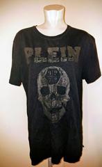 Philipp Plein, zwart Doodskop t-shirt, M, Kleding | Heren, T-shirts, Maat 48/50 (M), Zwart, Ophalen of Verzenden, Zo goed als nieuw