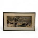 Antoon Hemert (1883-1944) - winterlandschap, Antiek en Kunst, Ophalen of Verzenden