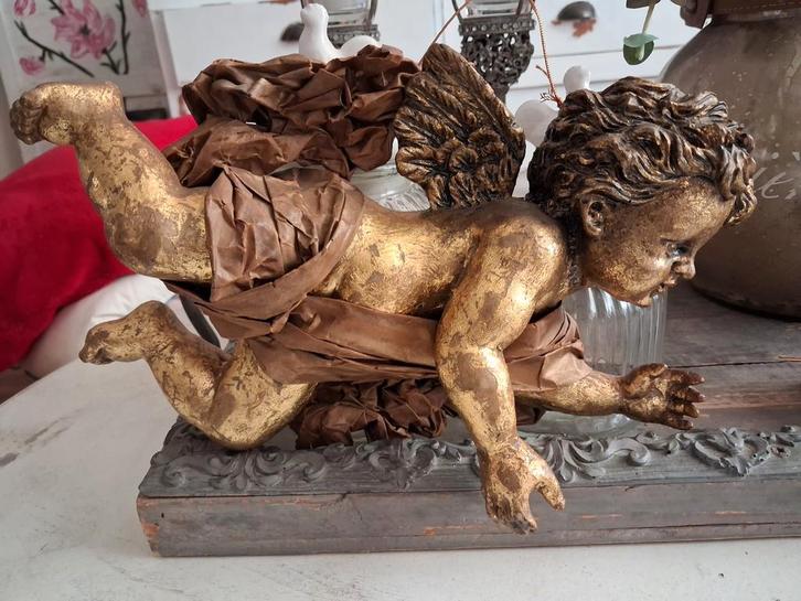 Mooie oude brocante kerst engel, Diversen, Kerst, Zo goed als nieuw, Ophalen