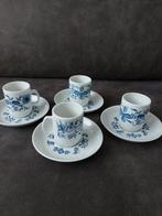 Porseleinen kopjes en schotels Porsgrund Norway, Ophalen, Gebruikt, Porselein