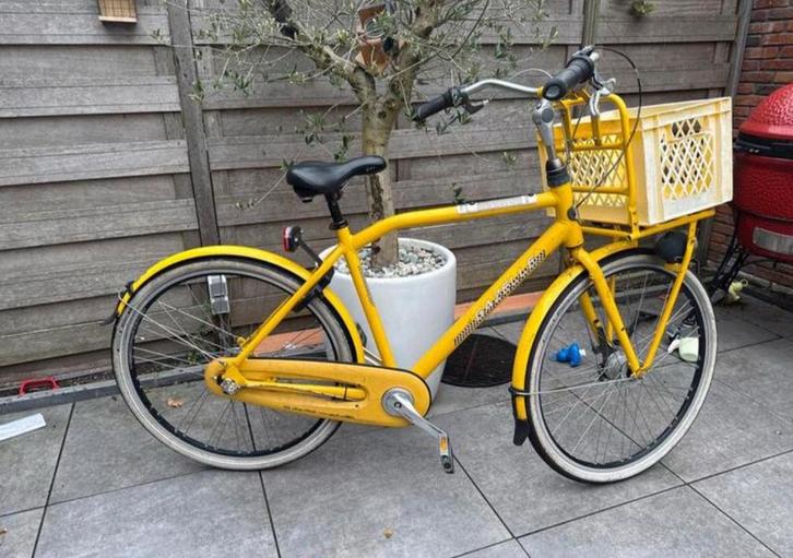 Gazelle Herenfiets - 3 Versnellingen, Fietsen en Brommers, Fietsen | Dames | Damesfietsen, Gebruikt, Gazelle, Versnellingen, 56 cm of meer