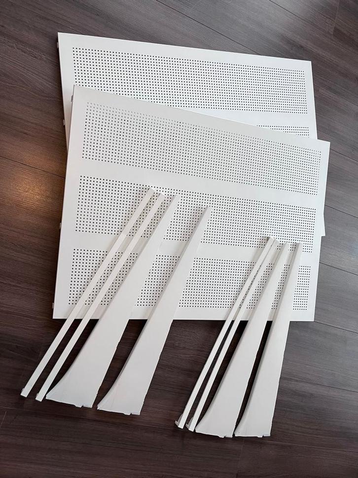Metalen planken voor IKEA Algot wandsysteem, Huis en Inrichting, Kasten | Stellingkasten, Zo goed als nieuw, Ophalen