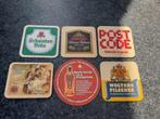 Bierviltjes:postcode,jaya,stella artois,wolters,grolsch doos, Verzamelen, Biermerken, Ophalen of Verzenden, Gebruikt, Viltje(s)