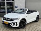 Volkswagen T-Roc Cabrio 1.5 TSI R-line 19 inch LM velgen/Led, Adaptive Cruise Control, 15 km/l, Zwart, 4 cilinders