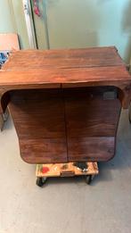 Antieke Gefineerd mahonie kist met klepdeksel, Ophalen